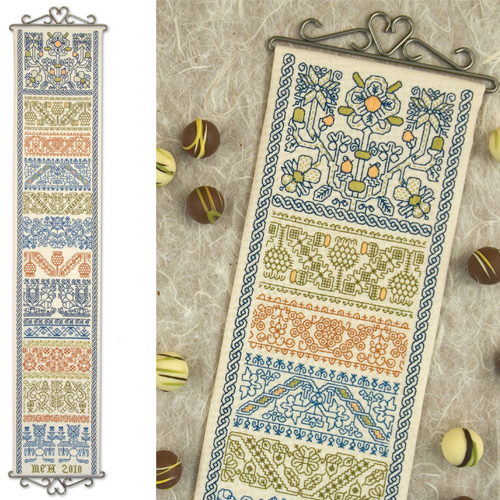 Mary Hickmott Historic Sampler Blackwork