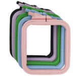 Plastic Hoops - Square Multi Pack - 9.50 x 11.00cm