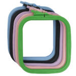 Plastic Hoops - Square Multi Pack - 14.50 x 16.50cm