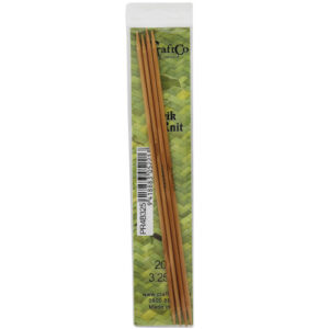 Kwik Knit Bamboo Double Pointed Needles - 20cm
