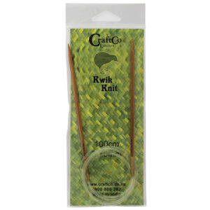 Kwik Knit Bamboo Circular Needle - 100cm