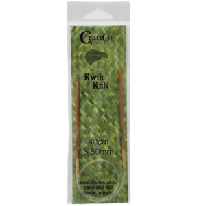 Kwik Knit Bamboo Circular Needle - 40cm