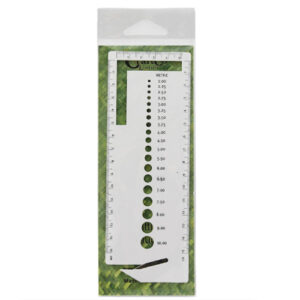 Kwik Knit Knitting Gauge 2-10mm