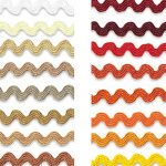 Polyester Ric Rac - Rosebrand - 5mm