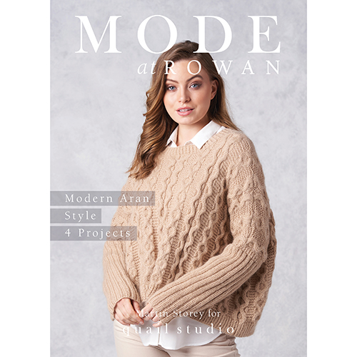 4 Projects Modern Aran Knits Trendy Trims