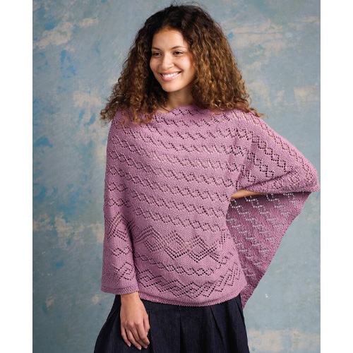 Rowan Yarns Summerlite DK - Cove Poncho - Image 2