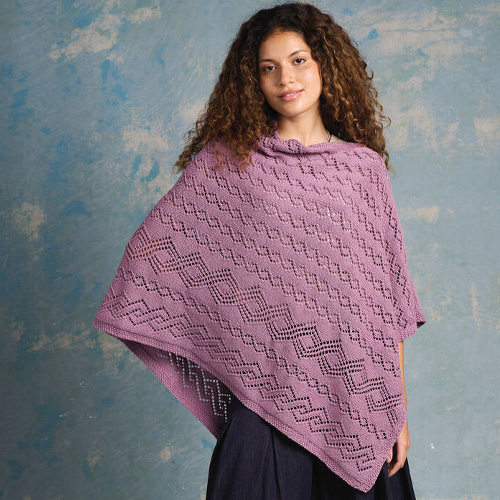 Rowan Yarns Summerlite DK - Cove Poncho - Image 3