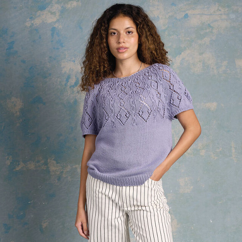 Rowan Yarns Summerlite DK - Crest Top - Image 2