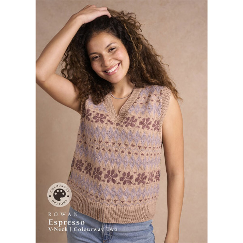 Rowan Yarns Summerlite DK - Espresso Tank - Image 3
