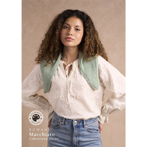 Rowan Yarns Summerlite DK - Macchiato Neckerchief - Image 3