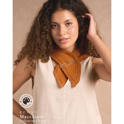 Rowan Yarns Summerlite DK - Macchiato Neckerchief - Image 8