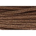 Stranded Cotton Embroidery Thread - 1086 - Medium Brown