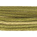 Stranded Cotton Embroidery Thread - 1216 - Olive Ombre