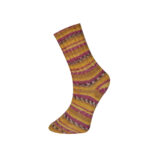 Socks Bamboo - Orange-Brown-Red (120-01)