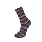 Socks Bamboo - Purple-Lilac-White (120-02)