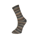Socks Bamboo - Light Brown-Grey-Cream (130-02)