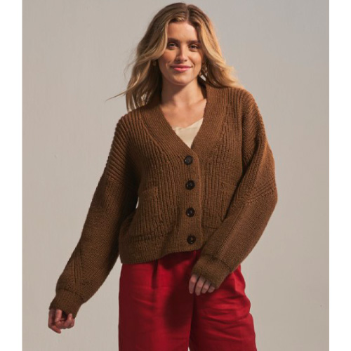 Loveful Recycled Acrylic #10764 - Rare Earth Cardigan - Image 3