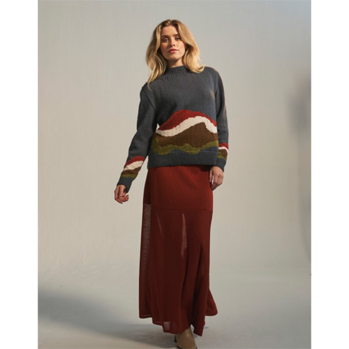 Loveful Recycled Acrylic #10766 - Earthscape Sweater