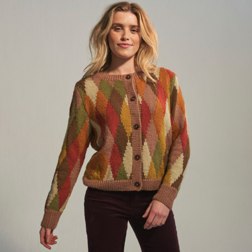 Loveful Recycled Acrylic #10771 - Crossing Continents Cardigan
