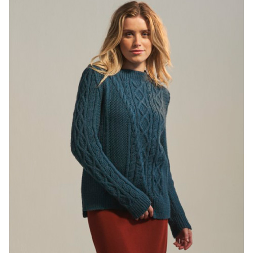 Loveful Recycled Acrylic #10773 - Ocean Currents Sweater - Image 2