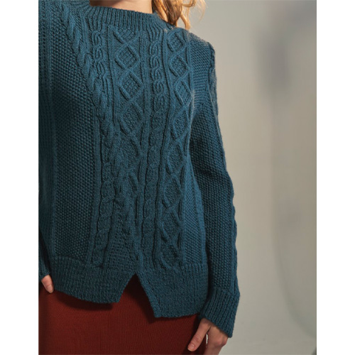 Loveful Recycled Acrylic #10773 - Ocean Currents Sweater - Image 4