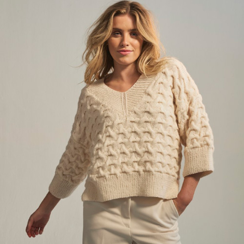 Loveful Recycled Acrylic #10774 - Shifting Sands Sweater - Image 2