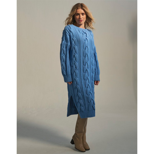 Loveful Recycled Acrylic #10775 - Estuary Sweater Dress