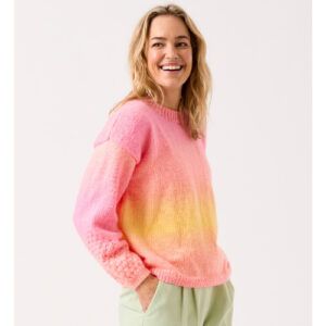 Jewelspun Ombre #10838 - Sleeve Appeal Sweater