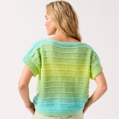 Jewelspun Ombre #10843 - To a Tee Knit Top - Image 3