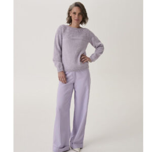 Loveful Bio Blend #10908 - Scallop Shell Yoke Sweater