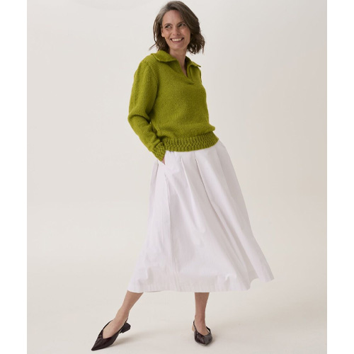 Loveful Bio Blend #10911 - Branched Rib Polo Sweater - Image 3
