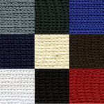 Knitted Braid - 15mm, 1 Red