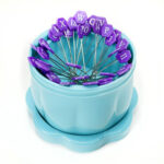 Magnetic Pin Cup Large - Blue