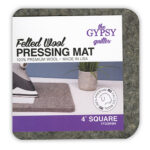 TGQ Wool Pressing Mat - 4 x 4"