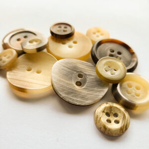 Tortoise Shell Design Buttons