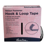 Hook & Loop Dots - 4 Black