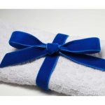 Velvet Ribbon - 36mm, 3 White