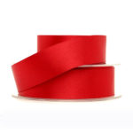 Berisfords Double Faced Satin Ribbon - 35mm - 001 - Red