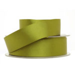 Berisfords Double Faced Satin Ribbon - 25mm - 129 - Moss