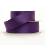 Berisfords Double Faced Satin Ribbon - 15mm - 192 - Blackberry