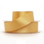 Berisfords Double Faced Satin Ribbon - 15mm - 033 - Honey Gold