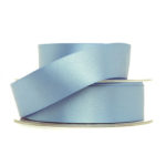 Berisfords Double Faced Satin Ribbon - 15mm - 055 - Dusky Blue