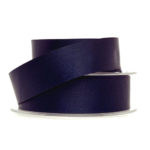 Berisfords Double Faced Satin Ribbon - 35mm - 072 - French Navy