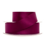 Berisfords Double Faced Satin Ribbon - 35mm - 079 - Wine