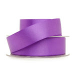 Berisfords Double Faced Satin Ribbon - 15mm - 088 - Purple