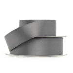 Berisfords Double Faced Satin Ribbon - 15mm - 094 - Charcoal