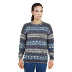 Himalaya Everyday Viking Yarn - 70506 Dark Grey/White/Blue