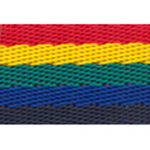 Nylon Webbing - 25mm, Rainbow (156)