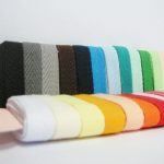 Acrylic Herringbone Tape - 9mm, White (1)