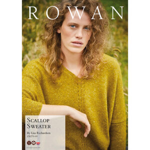 Felted Tweed DK - Scallop Sweater